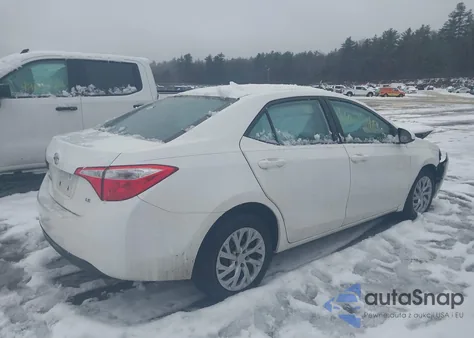 2014 Toyota Corolla Le из США, поврежденный, VIN 2T1BURHE8EC203829